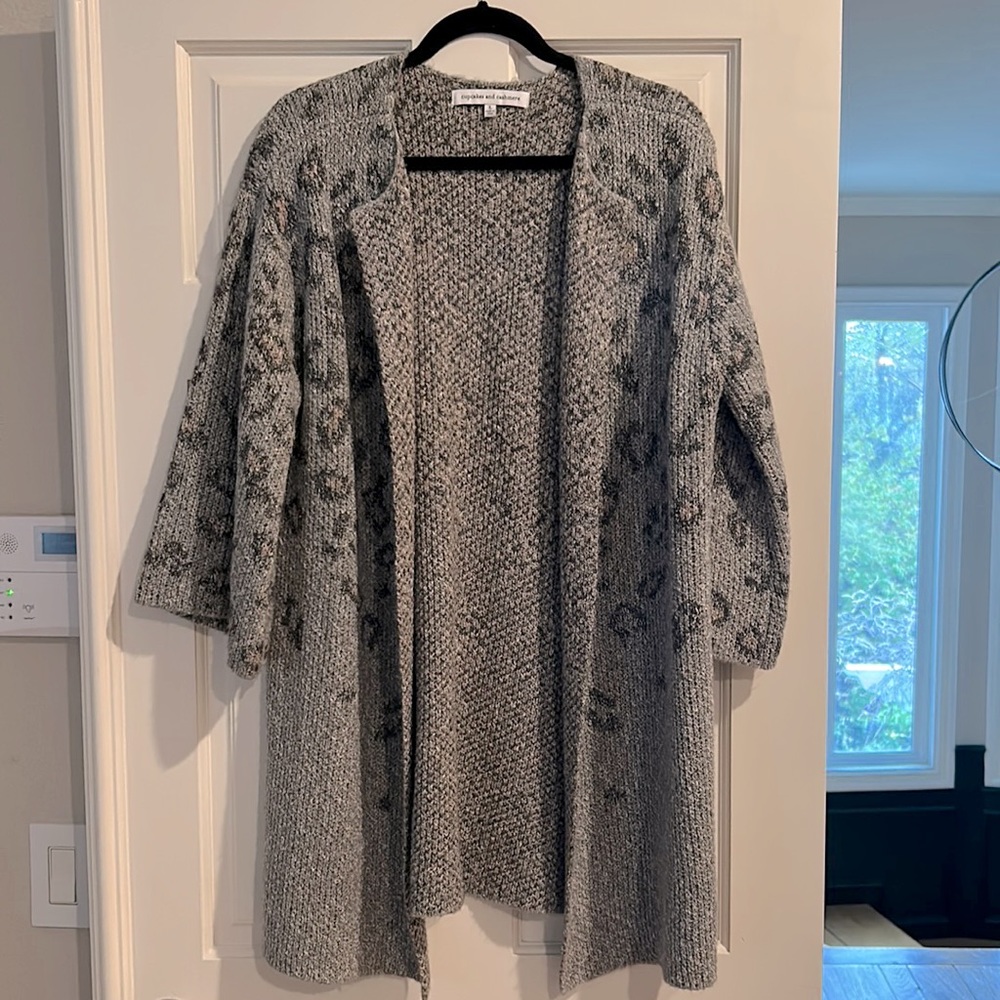 Cupcakes and cashmere Kline coatigan